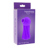 Toyjoy silicone purple rechargeable pulsating vibrator - peaches and screams