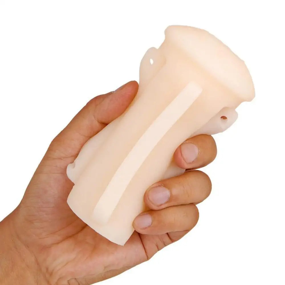 Vorze a10 cyclone stretchy texture fleshlight sleeve - peaches and screams