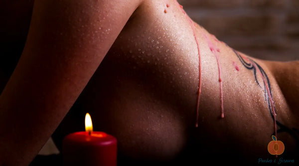 How to use Bondage Candles for Hot Wax Play