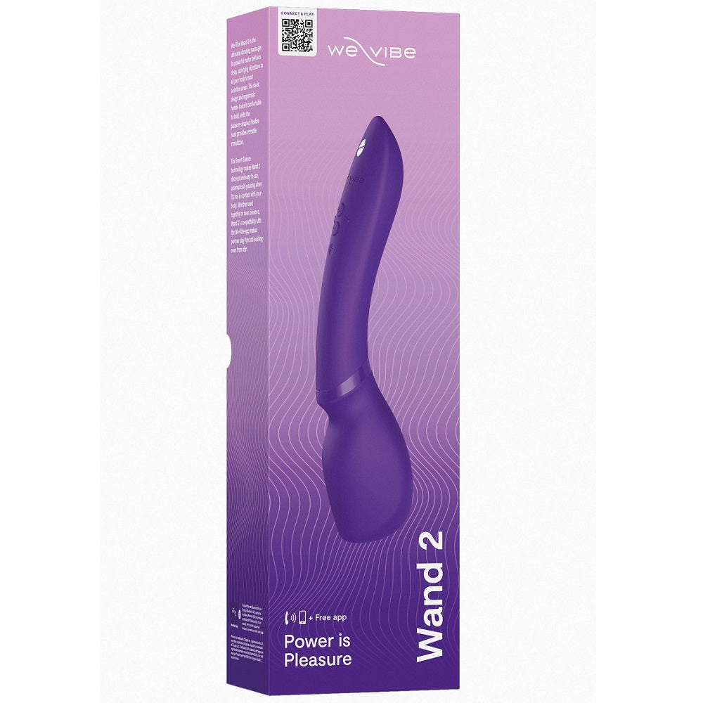 We-vibe wand 2 purple - wand vibrators peaches and screams