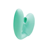 Xocoon green rechargeable clitoral vibrator with 10 modes - peaches and screams