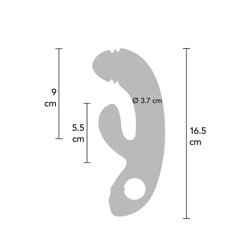 Xocoon harmony dual touch g spot vibrator - peaches and screams