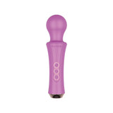 Xocoon silicone purple rechargeable multi speed massage wand - peaches and screams