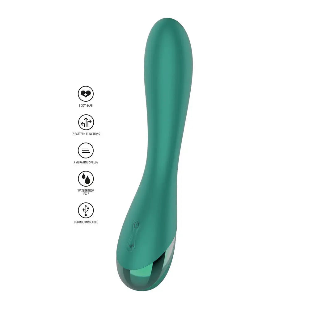 Xocoon timeless love curved g spot vibrator - peaches and screams