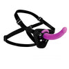 Xr brands 7-inch purple large strap-on g-spot dildo - peaches and screams