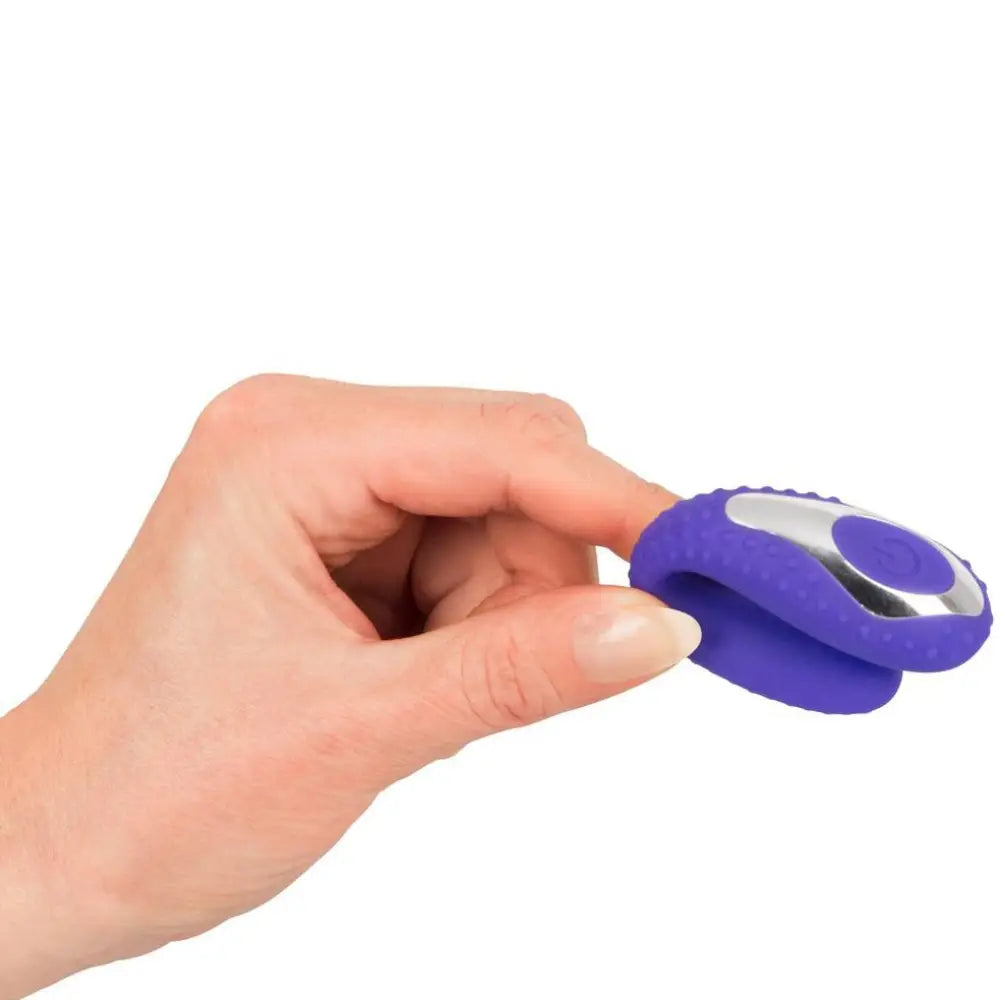 You2toys 5 mode rechargeable nubbed blowjob vibrator - peaches and screams