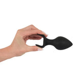 You2toys silicone black velvet 3 piece anal training set - peaches and screams