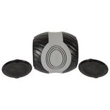 You2toys silicone grey rechargeable vibrating masturbator - peaches and screams