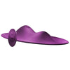 You2toys silicone purple rechargeable mini clitoral stimulator - peaches and screams
