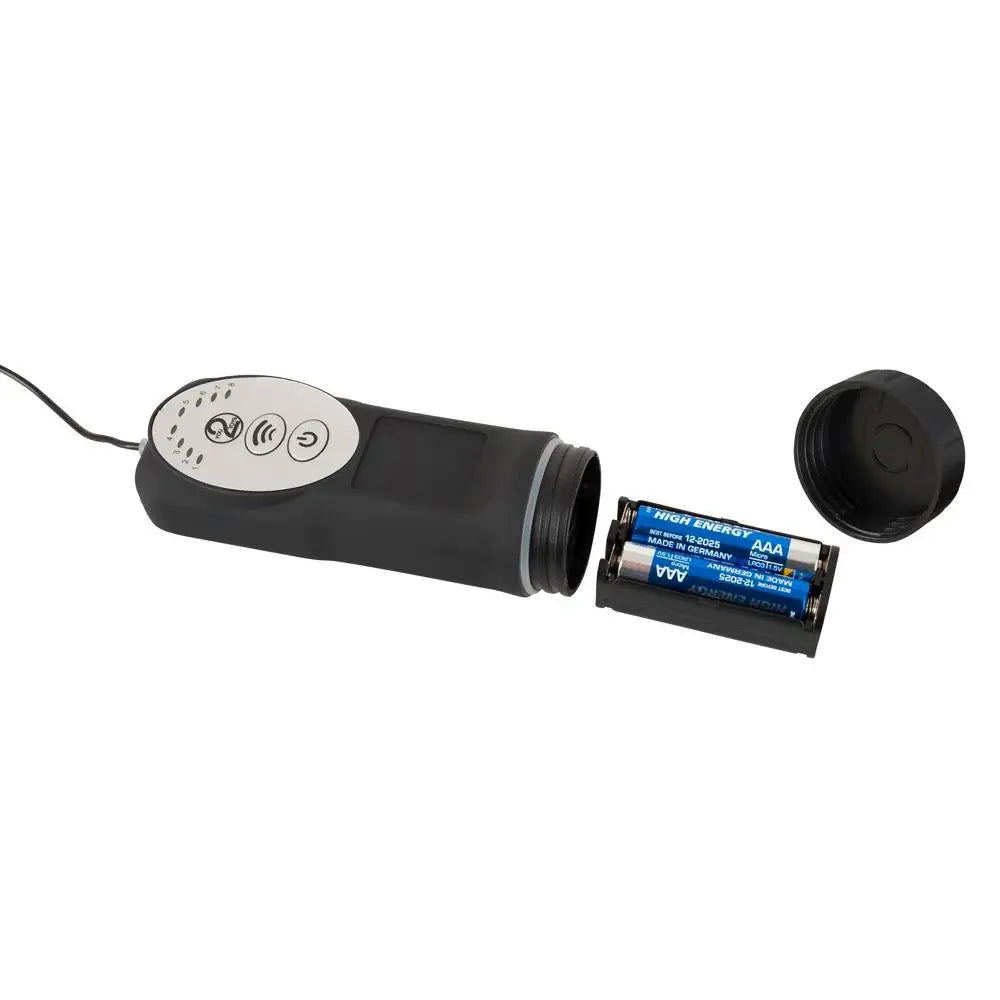 You2toys silicone realistic remote vibrator with suction cup - peaches and screams