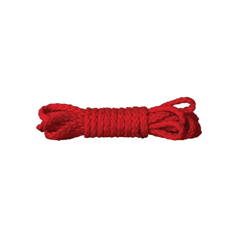 1.5 Meters Red Mini Bondage Rope For Bdsm Couples - Peaches and Screams