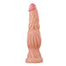 10.5 - inch Lovetoy Flesh Pink Silicone Dildo With Suction Cup - Peaches and Screams