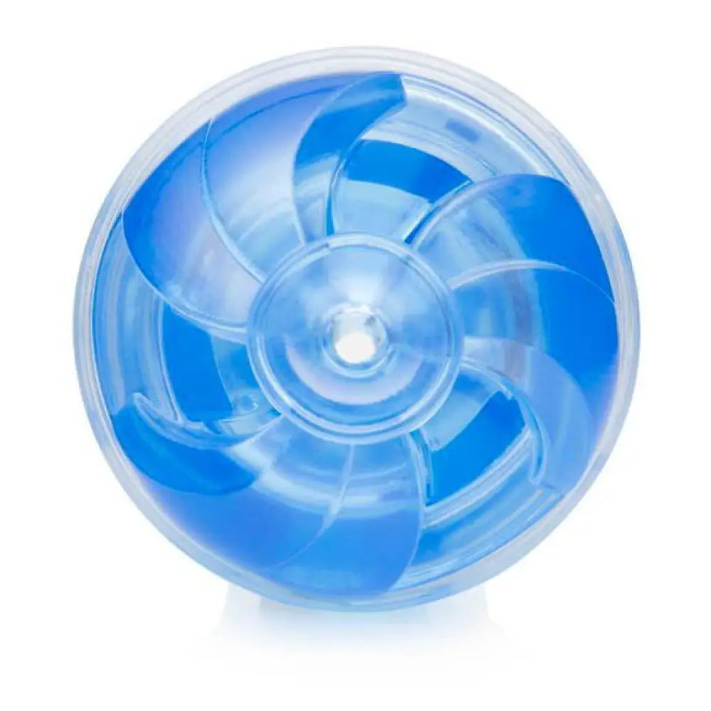 10-inch Fleshlight Blue Stretchy Masturbator with Sheath Opening - Peaches and Screams
