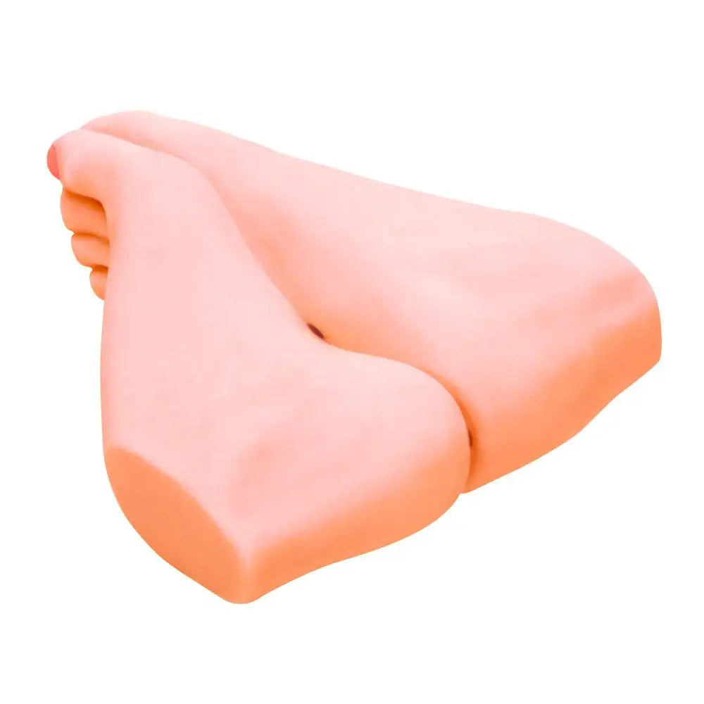 10-inch Stretchy Realistic Feet Flesh Male Masturbator - Peaches and Screams
