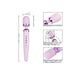 11 - inch Colt Silicone Purple Rechargeable Wand Massager - Peaches and Screams