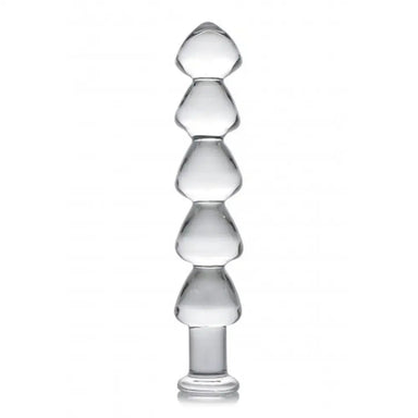 11-inch Master Series Clear Anal Large Glass Dildo - Peaches and Screams