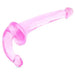 12-inch Pink Large Strapless Double Strap On Dildo For Couples - Peaches and Screams