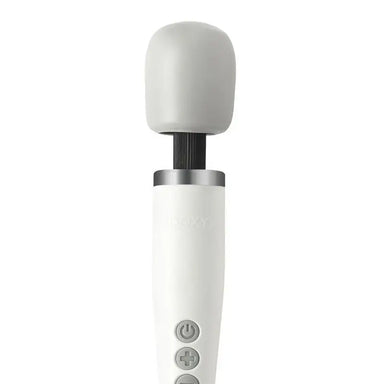 13.5-inch Powerful White Multi-speed Magic Wand Vibrator Uk Plug - Peaches and Screams