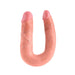 13 - inch Pipedream Massive U - shaped Nude Double - ended Penis Dildo - Peaches and Screams