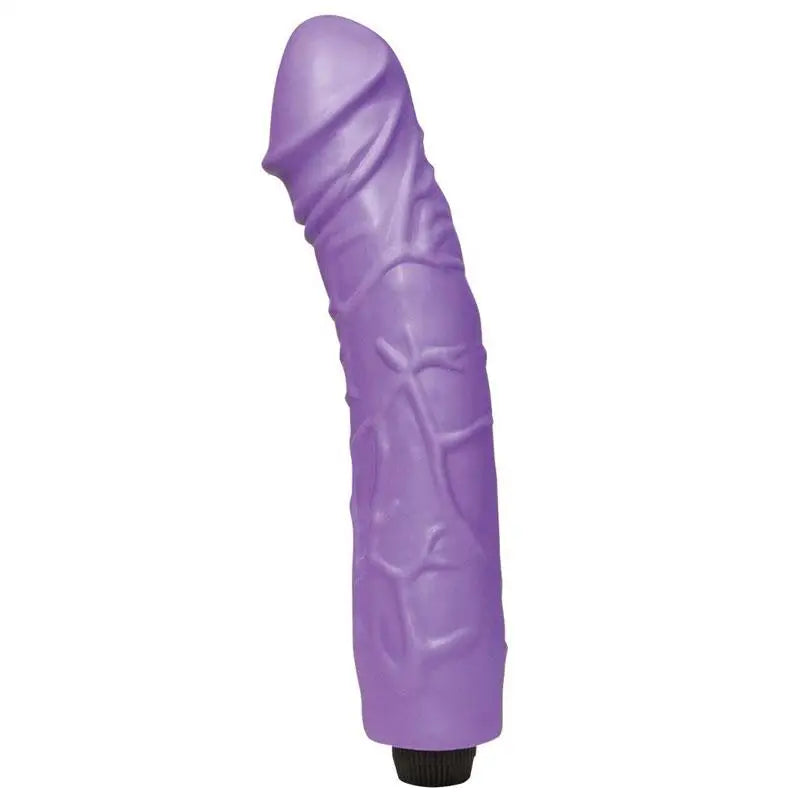 13-inch You2toys Purple Realistic Large Penis Dildo Vibrator - Peaches and Screams