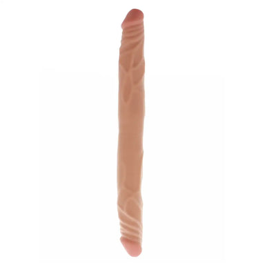 14 Inch Toy Joy Flesh Pvc Bendable Double Ended Dildo For Couples - Peaches and Screams