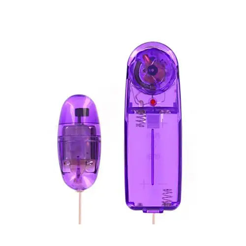 2.25-inch Clear Purple Multi-speed Mini Bullet Vibrator For Women - Peaches and Screams