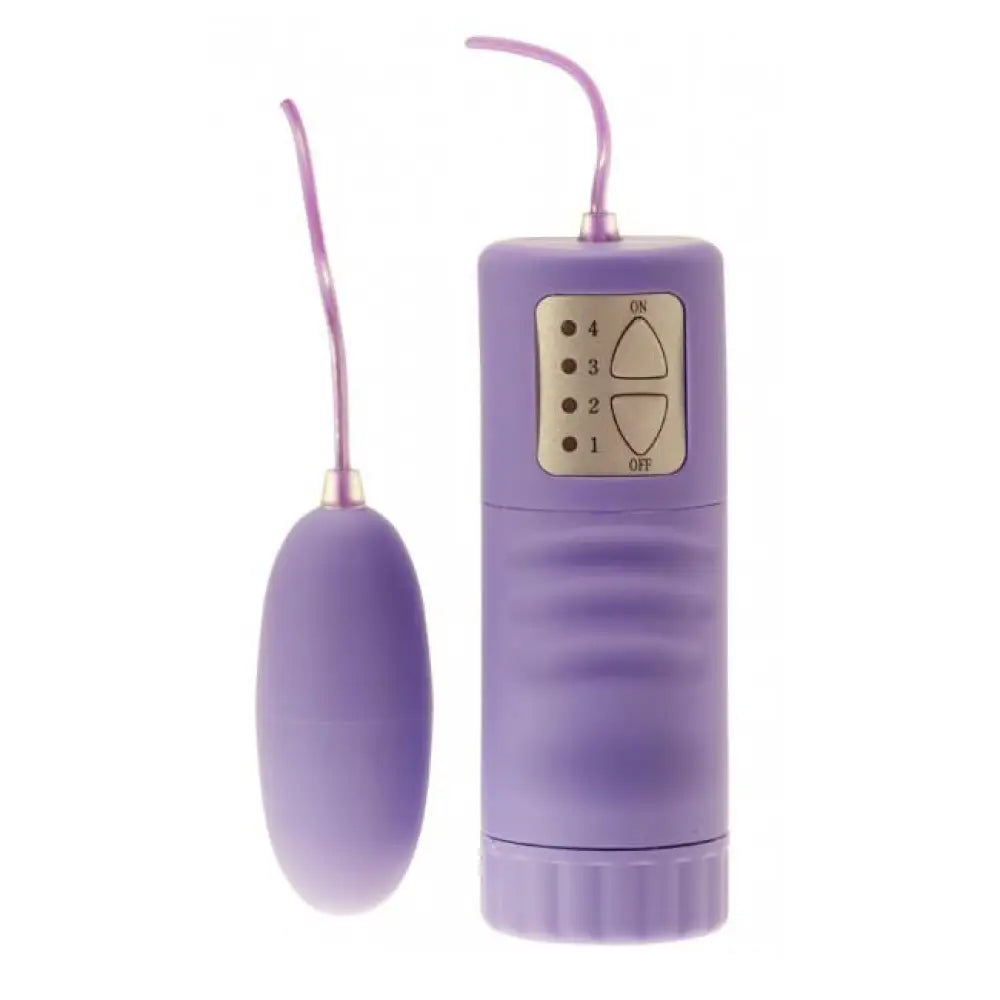 2.5-inch Purple Waterproof 4-speed Vibrating Love Egg for Her - Peaches and Screams