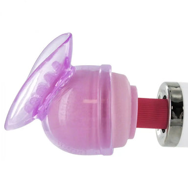 3.25-inch Xr Lily Pod Stimulating Wand Attachment - Peaches and Screams