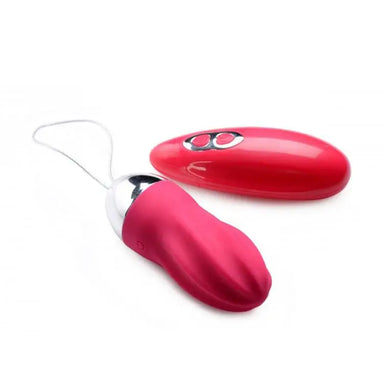 3.4-inch Silicone Pink Remote-controlled Mini Vibrating Love Egg - Peaches and Screams