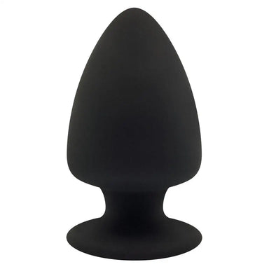 3.5-inch Premium Silicone Black Small Butt Plug For Beginners - Peaches and Screams