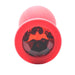 3.5-inch Silicone Red Large Jewelled Butt Plug With Diamond Base - Peaches and Screams