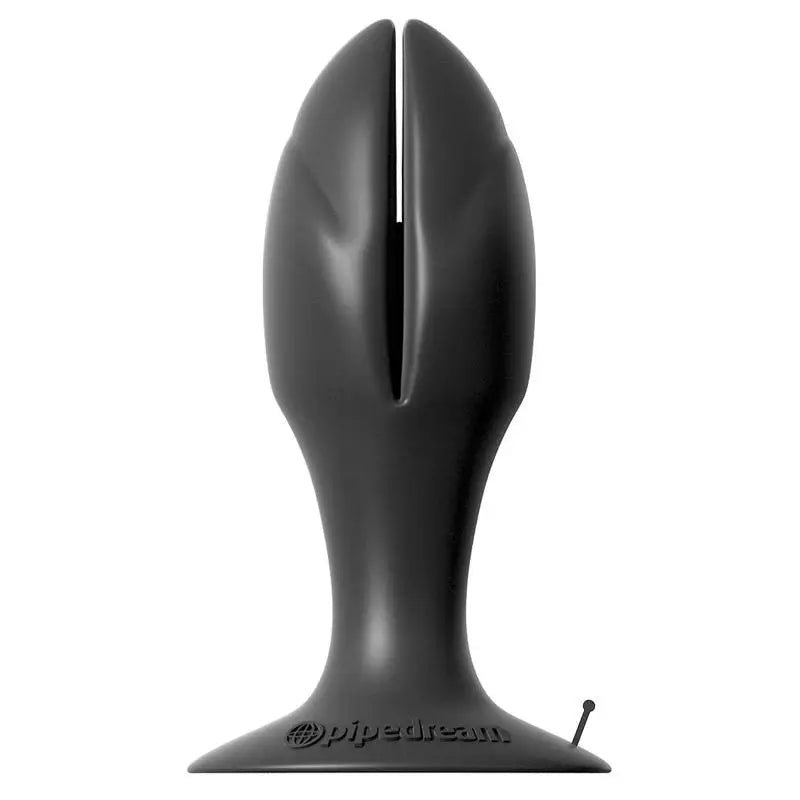 3.7-inch Pipedream Mega Black Silicone Butt Plug With Suction-cup - Peaches and Screams