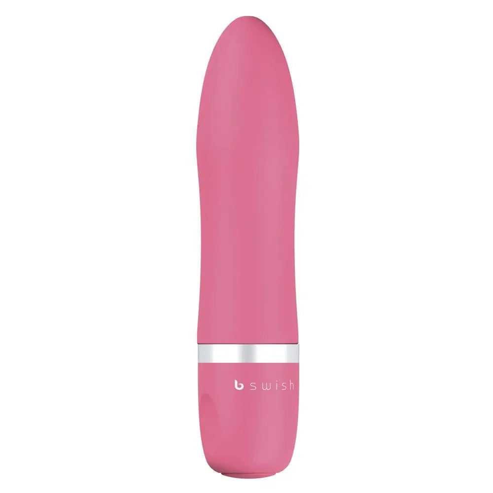 3.9 - inch Bswish Silicone Pink Classic Mini Bullet Vibrator - Peaches and Screams