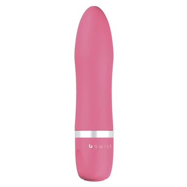 3.9-inch Bswish Silicone Pink Classic Mini Bullet Vibrator - Peaches and Screams