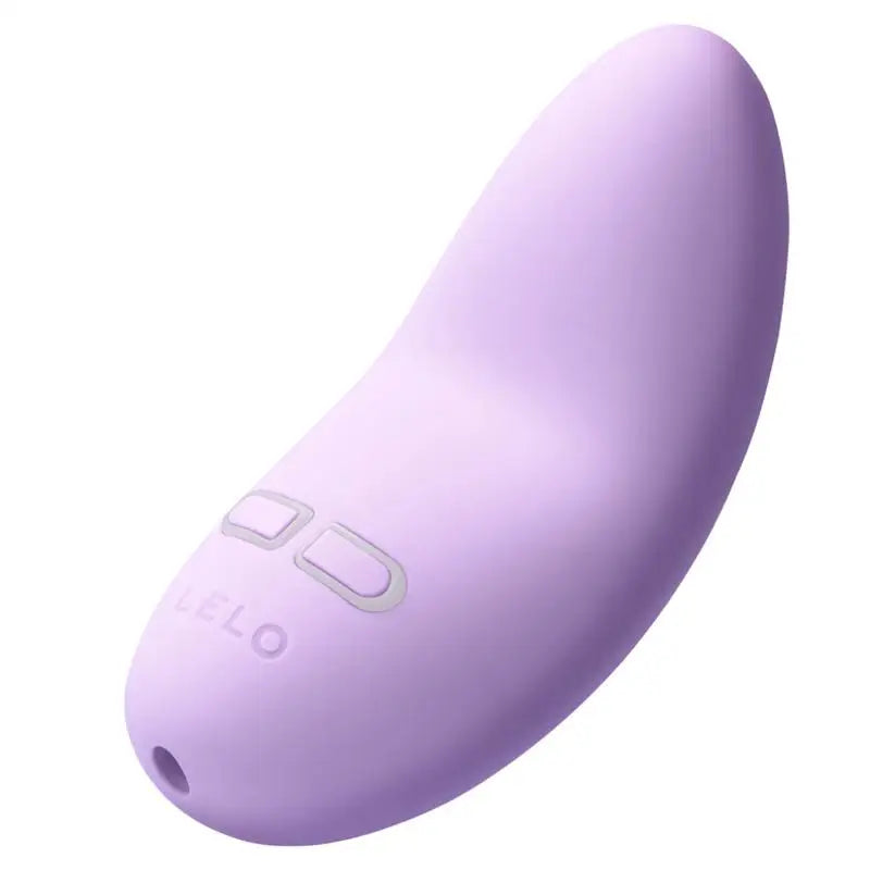 3 - inch Lelo Rechargeable Purple Luxury Curved Clitoral Vibrator - Peaches and Screams