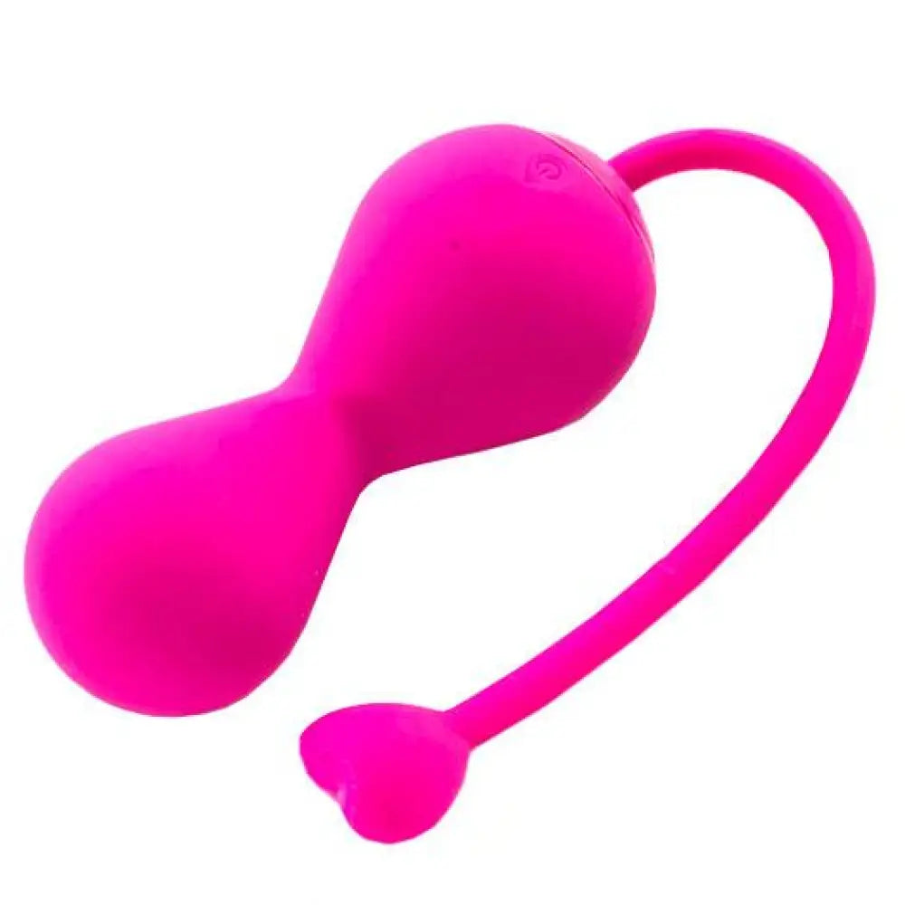 3-inch Pink Mini Rechargeable Kegel Vibrator with Remote Control - Peaches and Screams
