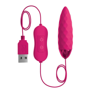 3 - inch Pipedream Silicone Pink Mult - speed Mini Bullet Vibrator With Remote - Peaches and Screams