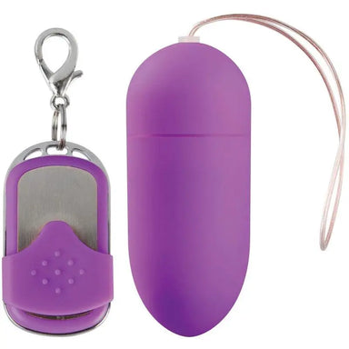 3-inch Purple 10-speed Wireless Vibrating Love Egg With Remote - Peaches and Screams