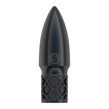 3-inch Shots Black Multi-speed Rechargeable Mini Bullet Vibrator - Peaches and Screams