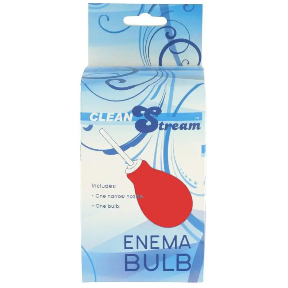 4.25 Inch Clean Stream Red Enema Bulb 8 Oz - Peaches and Screams