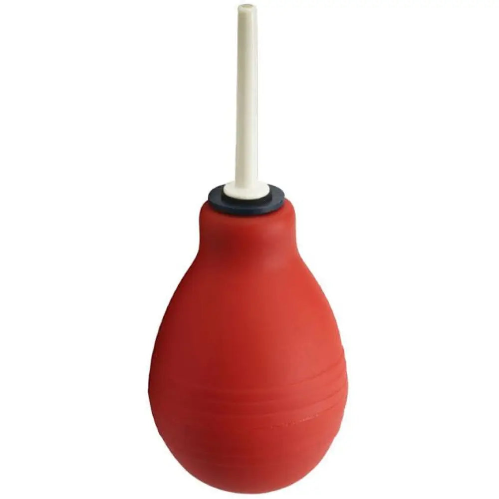 4.25 Inch Clean Stream Red Enema Bulb 8 Oz - Peaches and Screams