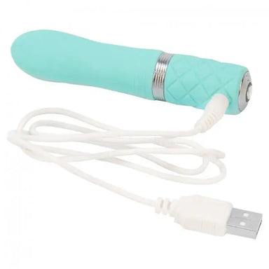 4.25-inch Silicone Green Wireless Rechargeable Mini Bullet Vibrator - Peaches and Screams