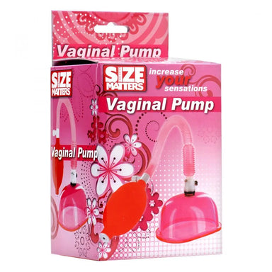 4.25-inch Size Matters Pink Vaginal Pump For Her - Peaches and Screams