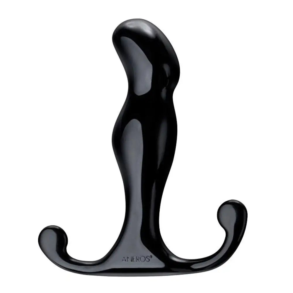 4.5-inch Black Hands-free Prostate Massager for Beginners - Peaches and Screams