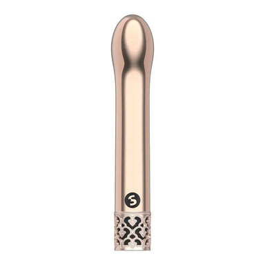 4.5-inch Shots Gold Rechargeable G-spot Bullet Vibrator - Peaches and Screams