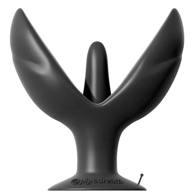 4.75-inch Mega Black Silicone Butt Plug With Suction-cup - Peaches and Screams