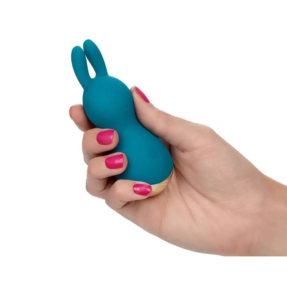 4-inch California Exotic Silicone Green Waterproof Clitoral Stimulator - Peaches and Screams