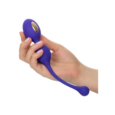 4-inch Colt Silicone Purple Estim Dual Kegal Exerciser With Remote - Peaches and Screams