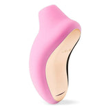 4-inch lelo silicone pink rechargeable mini clitoral vibrator - peaches and screams