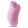 4-inch lelo silicone pink rechargeable mini clitoral vibrator - peaches and screams